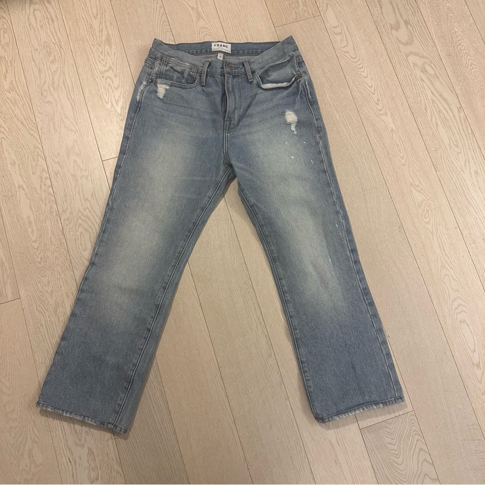 Frame Cropped Jeans
